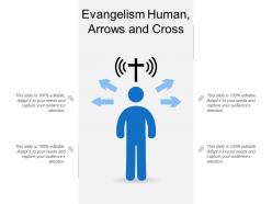 Evangelism Human Arrows And Cross