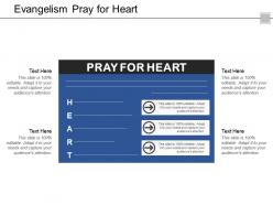Evangelism pray for heart