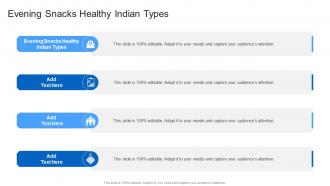 Evening Snacks Healthy Indian Types In Powerpoint And Google Slides Cpb