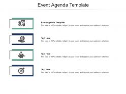 Event agenda template ppt powerpoint presentation infographics clipart images cpb