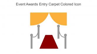 Event Awards Entry Carpet Colored Icon In Powerpoint Pptx Png And Editable Eps Format