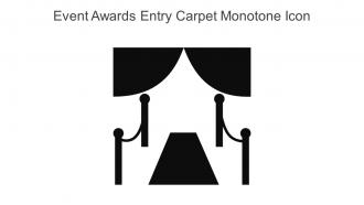 Event Awards Entry Carpet Monotone Icon In Powerpoint Pptx Png And Editable Eps Format
