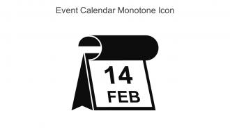 Event Calendar Monotone Icon In Powerpoint Pptx Png And Editable Eps Format