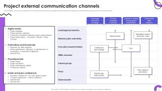 Event Communication Powerpoint Presentation Slides Strategy CD Informative Image