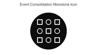 Event Consolidation Monotone Icon In Powerpoint Pptx Png And Editable Eps Format