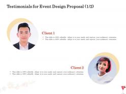 Event Design Proposal Template Powerpoint Presentation Slides