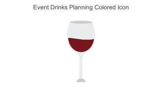 Event Drinks Planning Colored Icon In Powerpoint Pptx Png And Editable Eps Format