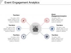 Event engagement analytics ppt powerpoint presentation layouts topics cpb