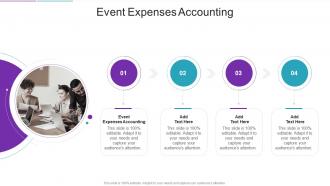 Event Expenses Accounting In Powerpoint And Google Slides Cpb