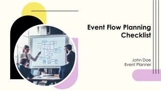 Event Flow Planning Checklist PPT Slides AT
