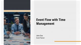 Event Flow With Time Management PPT Summary AT
