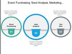 Event fundraising swot analysis marketing techniques conflict management cpb