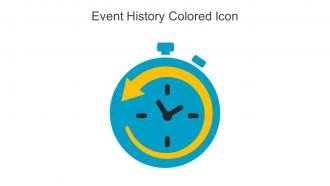 Event History Colored Icon In Powerpoint Pptx Png And Editable Eps Format