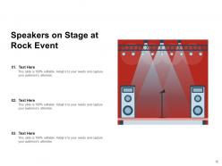 Event Icon Advertising Billboard Calendar Inauguration Invitation Microphone Stage Audience