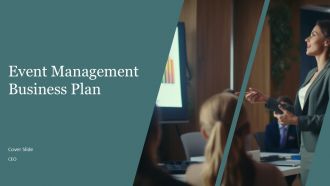 Event Management Business Plan PPT PowerPoint AT