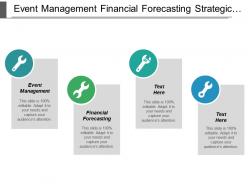 Event management financial forecasting strategic acquisition social media cpb