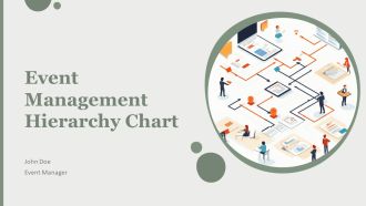 Event Management Hierarchy Chart PPT Summary AT