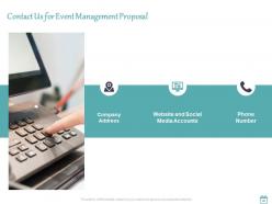 Event Management Proposal Template Powerpoint Presentation Slides