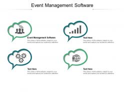 Event management software ppt powerpoint infographic template format cpb