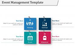 97136583 style variety 2 post-it 4 piece powerpoint presentation diagram infographic slide