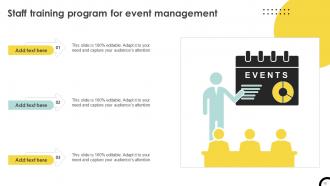 Event Management Training Powerpoint Ppt Template Bundles Images Analytical
