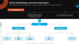 Event Marketing Overview And Types Event Advertising Via Social Media Channels MKT SS V