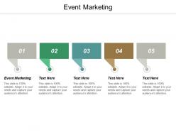 Event marketing ppt powerpoint presentation infographic template introduction cpb