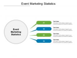 Event marketing statistics ppt powerpoint presentation infographic cpb