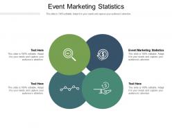 Event marketing statistics ppt powerpoint presentation slides graphics cpb