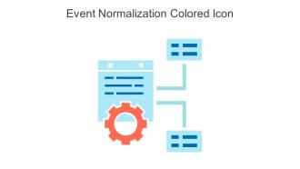 Event Normalization Colored Icon In Powerpoint Pptx Png And Editable Eps Format