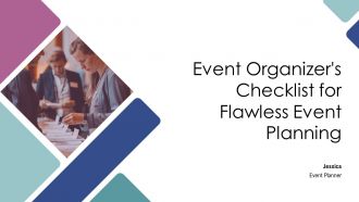 Event Organizers Checklist For Flawless Event Planning PPT Outline AT