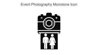 Event Photography Monotone Icon In Powerpoint Pptx Png And Editable Eps Format