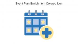 Event Plan Enrichment Colored Icon In Powerpoint Pptx Png And Editable Eps Format