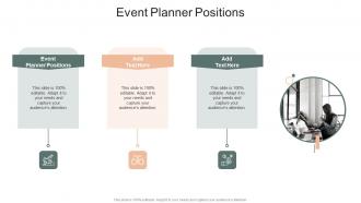 Event Planner Positions In Powerpoint And Google Slides Cpb