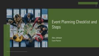 Event Planning Checklist And Steps PPT Demonstration AT