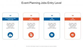 Event Planning Jobs Entry Level In Powerpoint And Google Slides Cpb