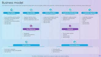 Event Planning Service Company Profile Powerpoint Presentation Slides