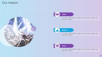 Event Planning Service Company Profile Powerpoint Presentation Slides