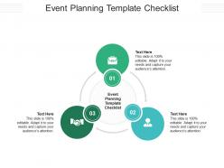 Event planning template checklist ppt powerpoint presentation outline background designs cpb