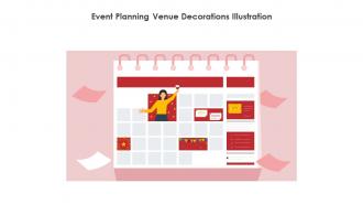 Event Planning Venue Decorations Illustration