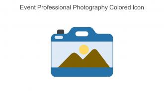 Event Professional Photography Colored Icon In Powerpoint Pptx Png And Editable Eps Format