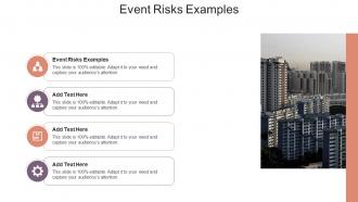 Event Risks Examples In Powerpoint And Google Slides Cpb