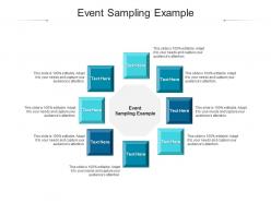 Event sampling example ppt powerpoint presentation summary brochure cpb