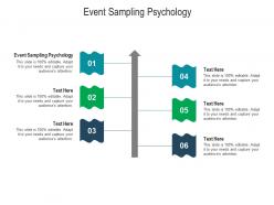 Event sampling psychology ppt powerpoint presentation model smartart cpb