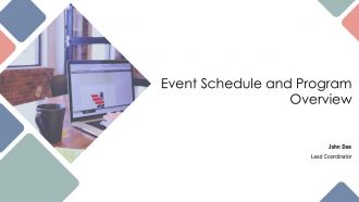 Event Schedule And Program Overview PPT Guidelines AT