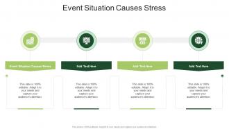 Event Situation Causes Stress In Powerpoint And Google Slides Cpb