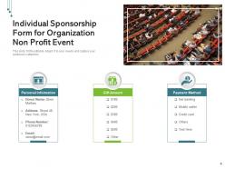Event sponsorship budget sheet campaign strategy value proposition target audience