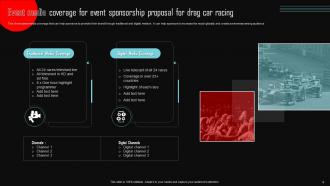 Event Sponsorship Proposal For Drag Car Racing Powerpoint Presentation Slides Compatible Adaptable