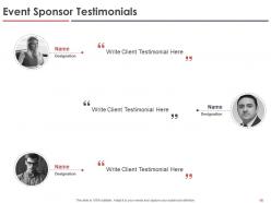 Event sponsorship proposal powerpoint presentation slides