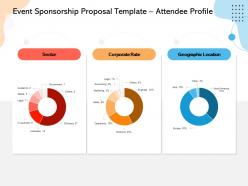 Event sponsorship proposal template attendee profile ppt powerpoint presentation show